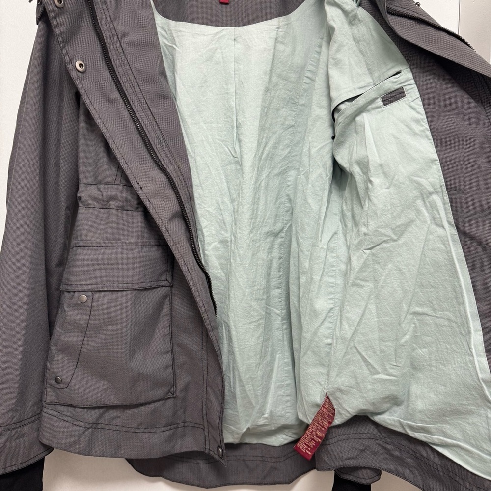 Three Stones Grey Spring/Fall Jacket Size L - Picture 4 of 13